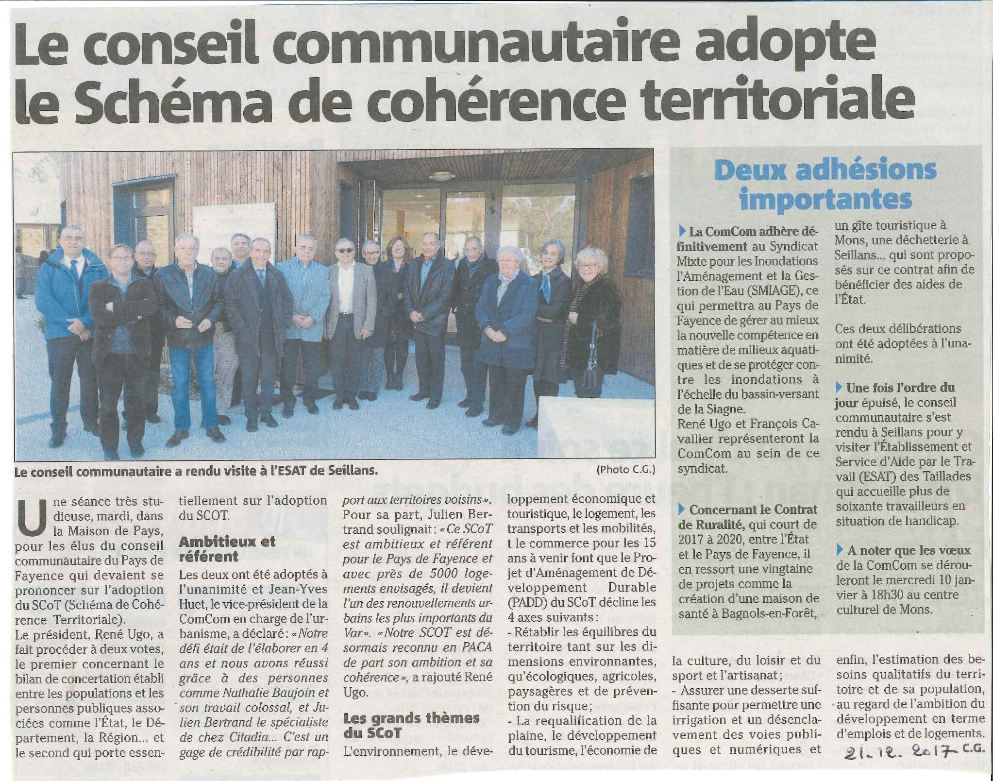 conseil communautaire