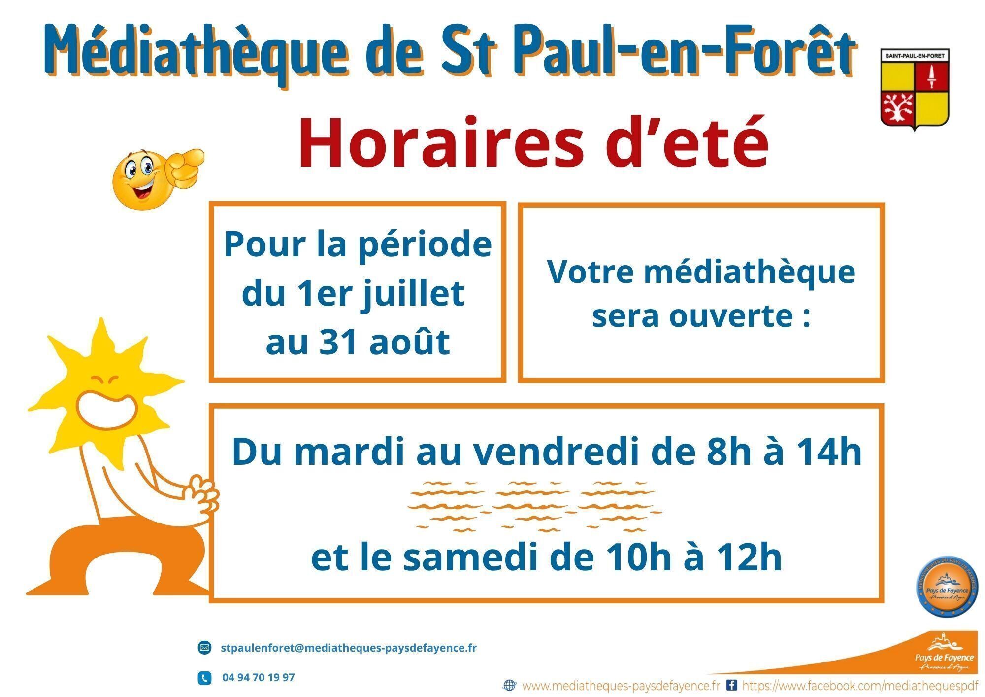 Horaires d'été