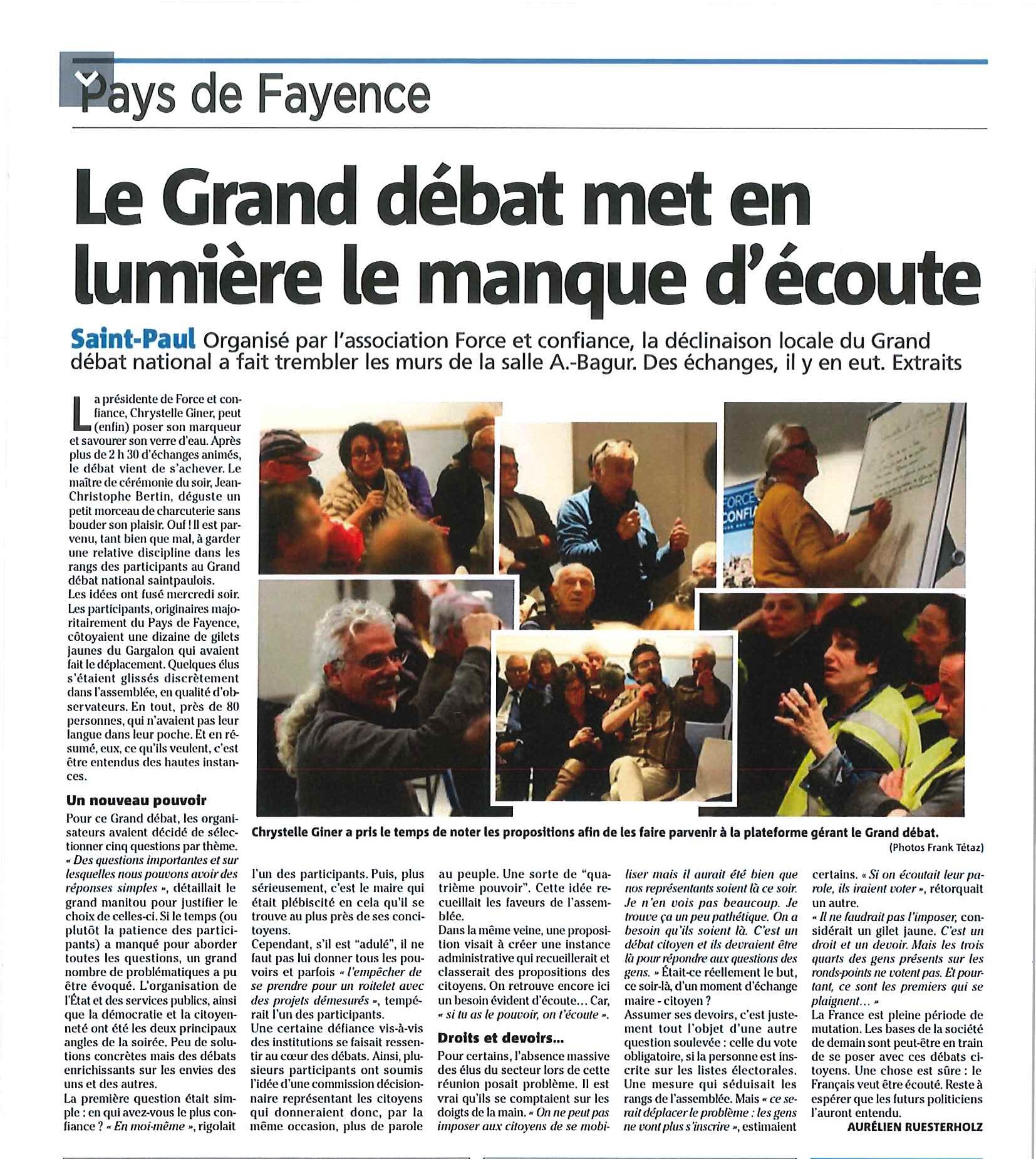 Le grand débat