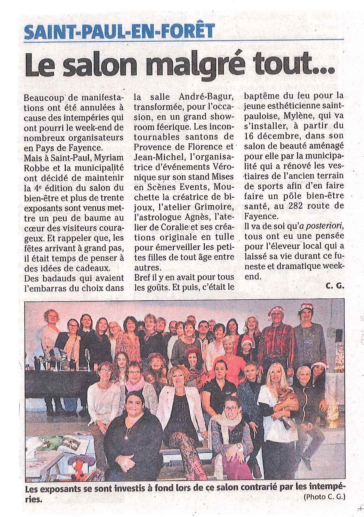 Le salon du Bien être