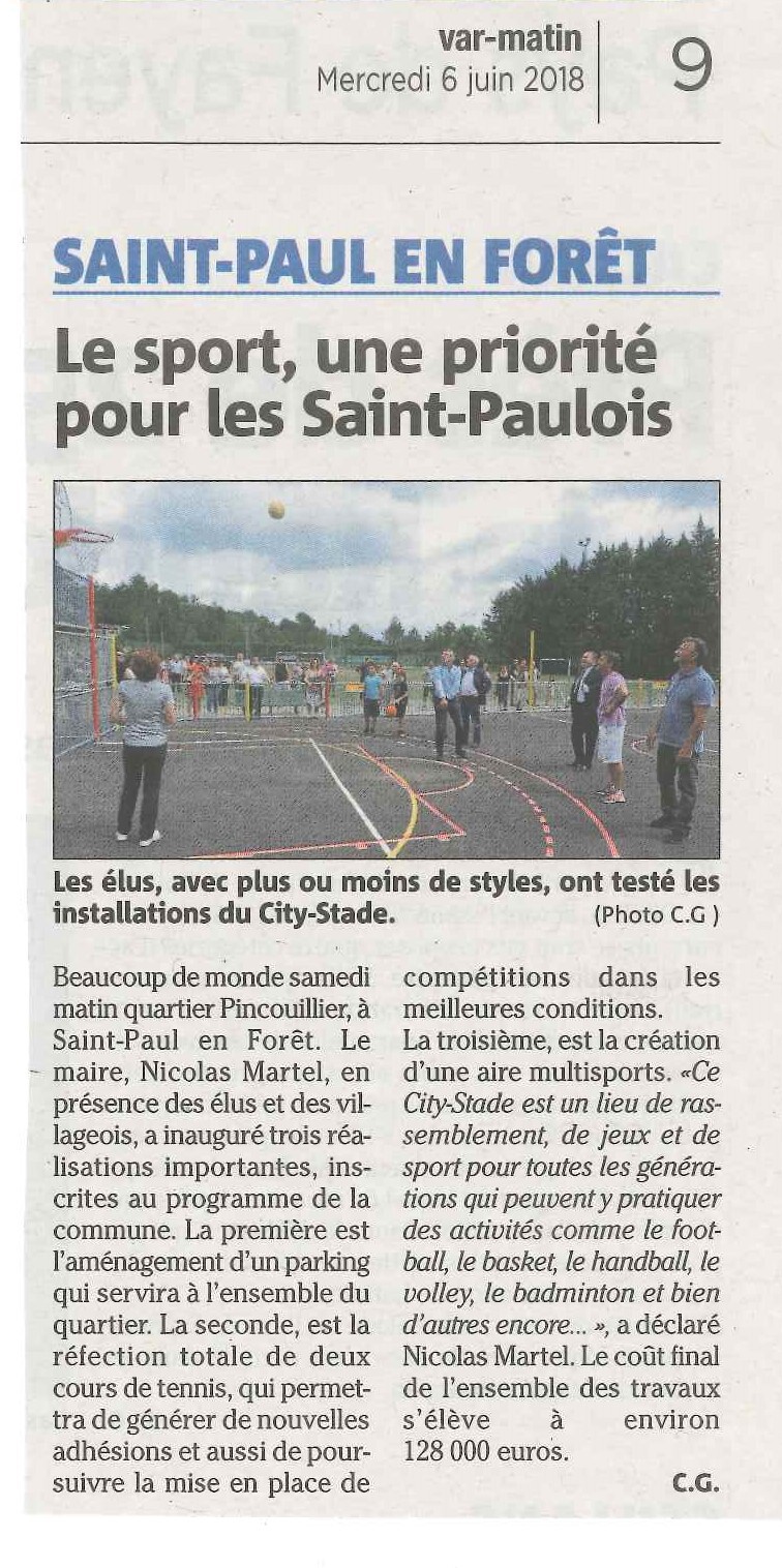 Le sport à St  Paul