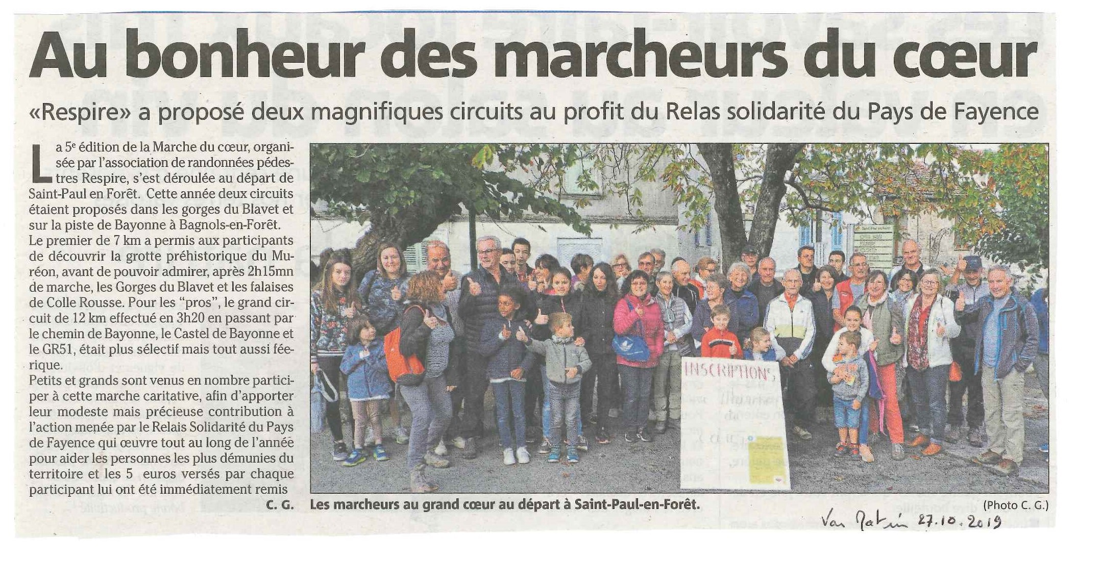 Marche du cœur