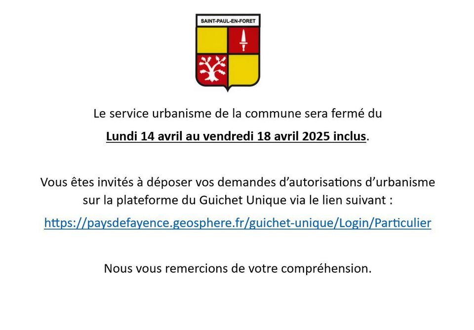 fermeture urba