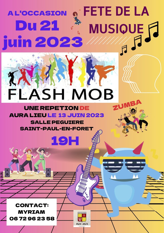 Participez au FLASH MOB !